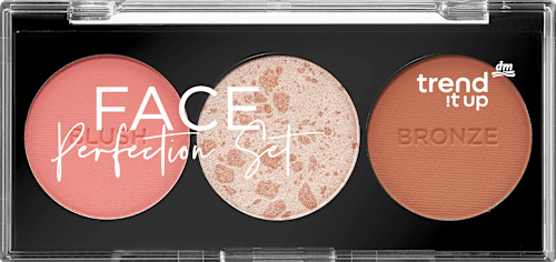 Blush-, Bronzer & Highlighter Palette Face Perfection trend !t up