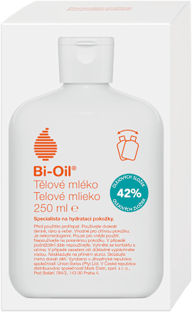 Hydratačné telové mlieko  Bi-Oil