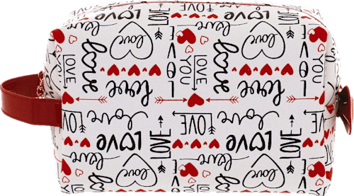 Kozmetička torbica Love Bianco – L Camomilla