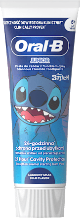 Detská zubná pasta Junior 6+ Stitch  Oral-B