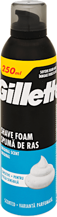 Pena na holenie na citlivú pleť Sensitive Gillette