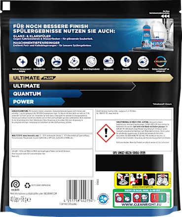 Geschirrspül-Tabs Ultimate All in 1 Citrus Maxi Pack Finish