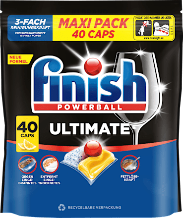 Geschirrspül-Tabs Ultimate All in 1 Citrus Maxi Pack Finish