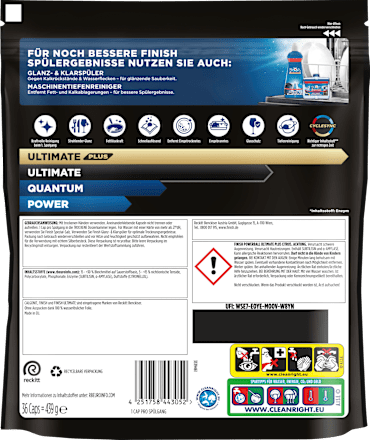 Geschirrspül-Tabs Ultimate Plus All in 1 Citrus Maxipack Finish