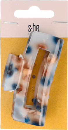 Kopča za kosu od akrila – pravokutna s-he stylecollection