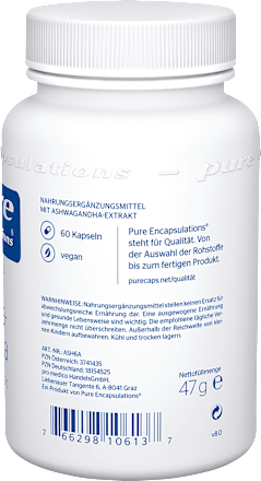 Pure Encapsulations Ashwagandha  PURE