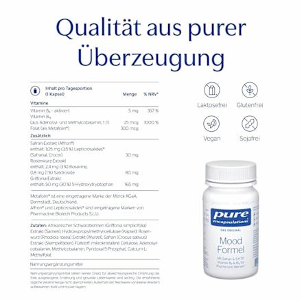 Pure Encapsulations Mood Formel Kapseln 30 St pure encapsulations