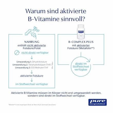 pure encapsulations B-Complex Plus Kapseln 120 St pure encapsulations