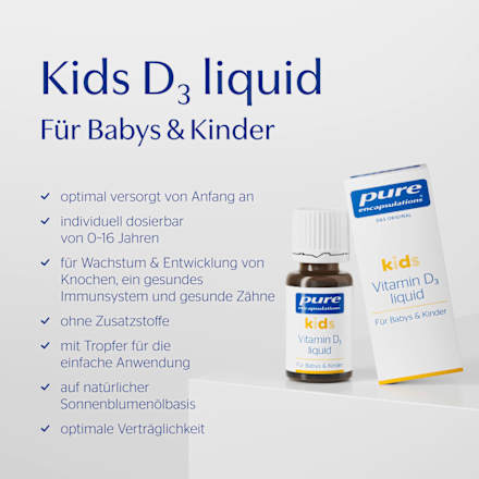 Pure Encapsulations Kids Vitamin D3 PURE