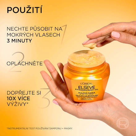 Extraordinary Oil olejová maska na suché vlasy L'ORÉAL PARiS ELSEVE