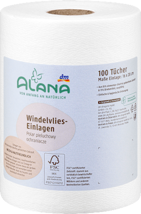 Windelvlies-Einlagen  ALANA