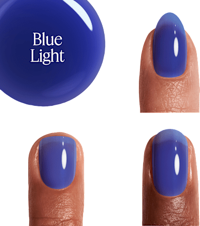 Nagellack glass nails 0 Blue Light essie