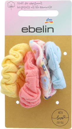 Scrunchie colorati per capelli ebelin