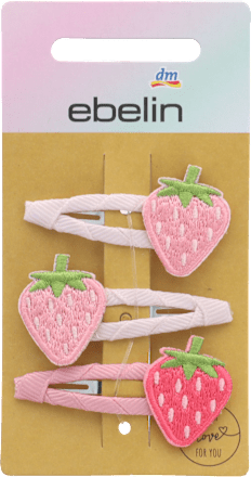 Mollette con fragole per capelli ebelin