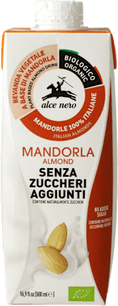 Bevanda a base di mandorla biologica alce nero