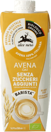 Bevanda a base di avena biologica alce nero