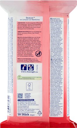 Univerzalne vlažne maramice za čišćenje - nar Denkmit