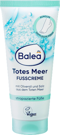 Fußcreme Totes Meer Balea