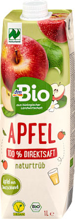 Apfelsaft naturtrüb dmBio