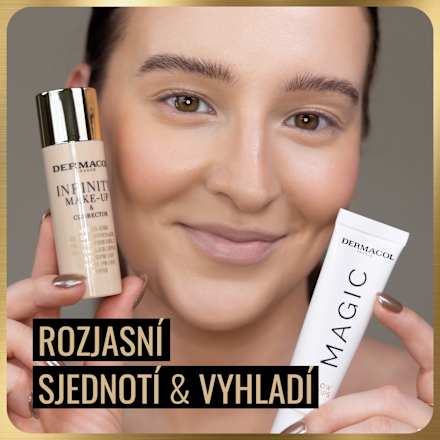 tekutý rozjasňovač Magic Glow drops 01 Dermacol
