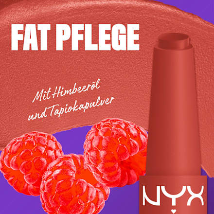 Lippenstift Fat Matte Smooth 04 Rose Robe NYX PROFESSIONAL MAKEUP