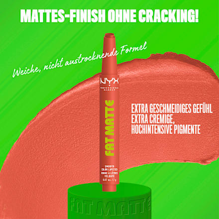 Lippenstift Fat Matte Smooth 01 Cozy Whipped NYX PROFESSIONAL MAKEUP