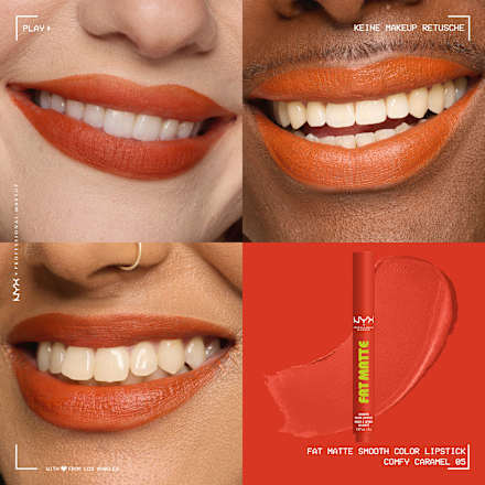 Lippenstift Fat Matte Smooth 05 Comfy Caramel NYX PROFESSIONAL MAKEUP
