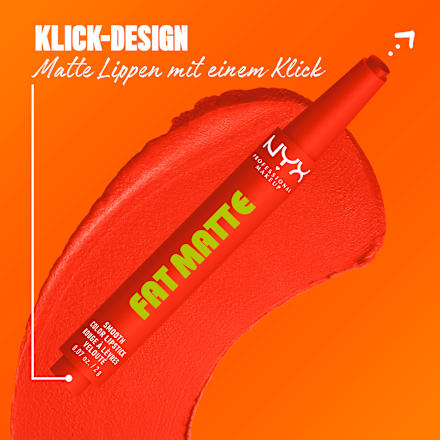 Lippenstift Fat Matte Smooth 05 Comfy Caramel NYX PROFESSIONAL MAKEUP