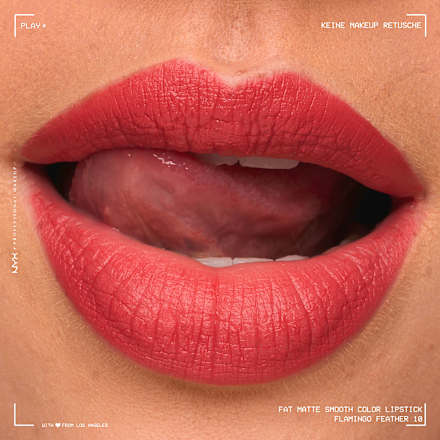 Lippenstift Fat Matte Smooth 10 Flamingo Feather NYX PROFESSIONAL MAKEUP