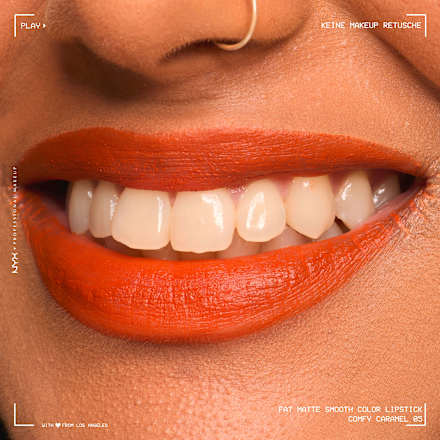 Lippenstift Fat Matte Smooth 05 Comfy Caramel NYX PROFESSIONAL MAKEUP