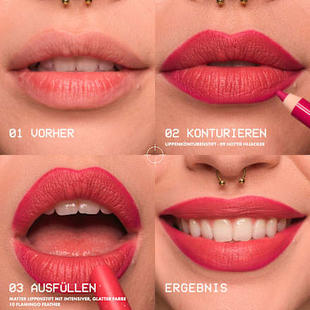 Lippenstift Fat Matte Smooth 10 Flamingo Feather NYX PROFESSIONAL MAKEUP