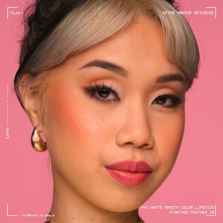 Lippenstift Fat Matte Smooth 10 Flamingo Feather NYX PROFESSIONAL MAKEUP