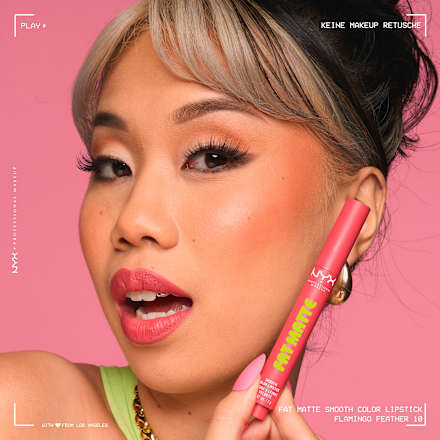Lippenstift Fat Matte Smooth 10 Flamingo Feather NYX PROFESSIONAL MAKEUP
