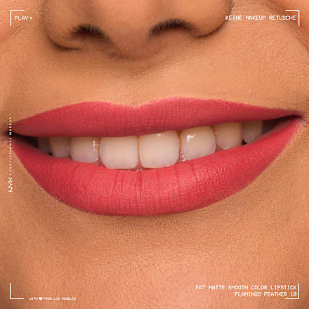 Lippenstift Fat Matte Smooth 10 Flamingo Feather NYX PROFESSIONAL MAKEUP