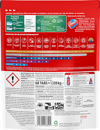 Spülmaschinen-Taps All in 1 Somat