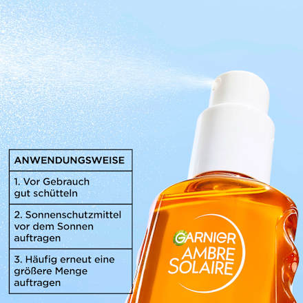 Sonnenspray sensitive expert +, hydrating UV water, LSF 30 Garnier Ambre Solaire