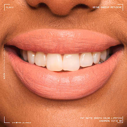 Lippenstift Fat Matte Smooth 02 Cashmere Cutie NYX PROFESSIONAL MAKEUP