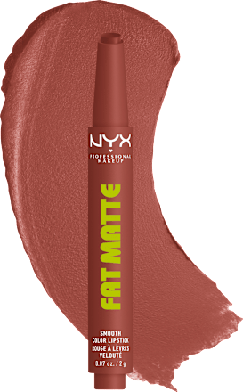 Ajakrúzs stift, Fat Matte - Nr. 08 Toasty Taupe NYX PROFESSIONAL MAKEUP