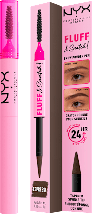 Augenbrauenstift Puder Fluff & Snatch 07 Espresso NYX PROFESSIONAL MAKEUP
