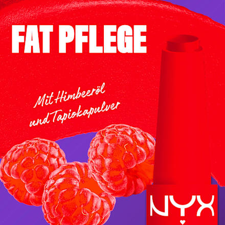 Lippenstift Fat Matte Smooth 15 Fuzzy Flame NYX PROFESSIONAL MAKEUP