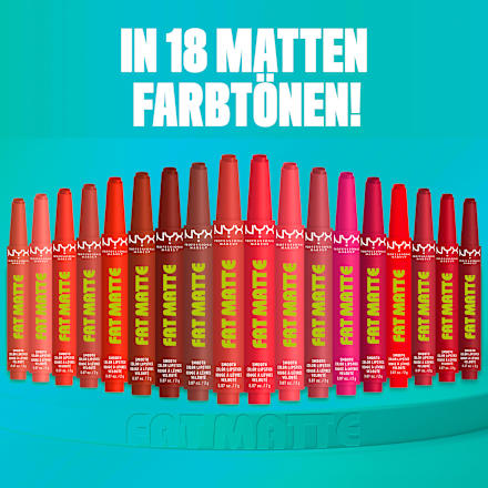 Lippenstift Fat Matte Smooth 13 Fluffy Fuchsia NYX PROFESSIONAL MAKEUP