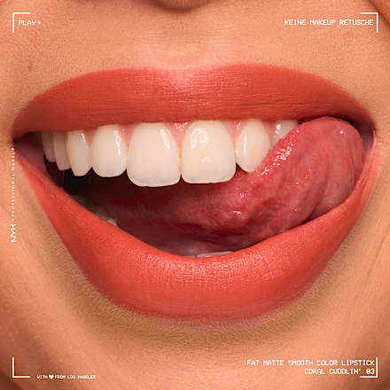 Lippenstift Fat Matte Smooth 03 Coral Cuddlin NYX PROFESSIONAL MAKEUP