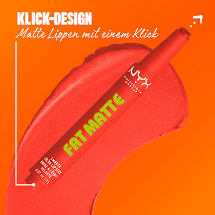 Lippenstift Fat Matte Smooth 03 Coral Cuddlin NYX PROFESSIONAL MAKEUP