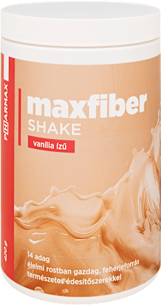 Maxfiber shake vanília ízesítéssel Pharmax