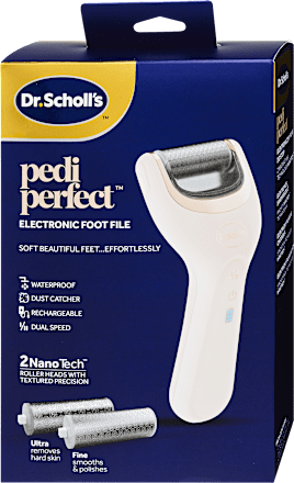 Elektromos talpreszelő, 2 db pótfejjel Dr. Scholl's