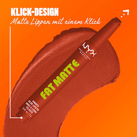 Lippenstift Fat Matte Smooth 06 Beary Nude NYX PROFESSIONAL MAKEUP