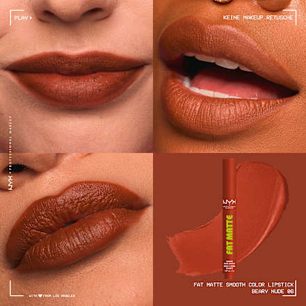 Lippenstift Fat Matte Smooth 06 Beary Nude NYX PROFESSIONAL MAKEUP