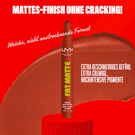 Lippenstift Fat Matte Smooth 06 Beary Nude NYX PROFESSIONAL MAKEUP