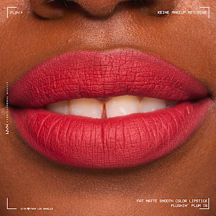 Lippenstift Fat Matte Smooth 16 Plushin' Plum NYX PROFESSIONAL MAKEUP