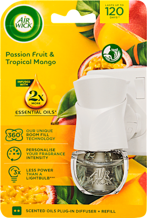 Elektromos légfrissítő készülék Trópusi mangó illattal AIR WICK